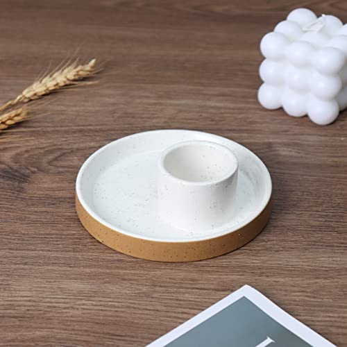 Ceramic Incense Holder, White Sage Bundle Smudge Bowl, Smudging Plate For White Sage, Palo Santo Sticks, Candles, Smudge And Offering Plate #TOP1