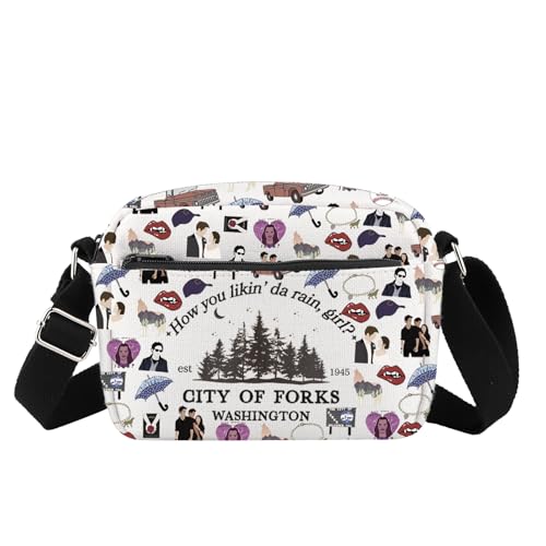 Image of Movie Inspired Crossbody Bag How You Likin' Da Rain Inspire Merch Movie Character Fan Shoulder Bag
