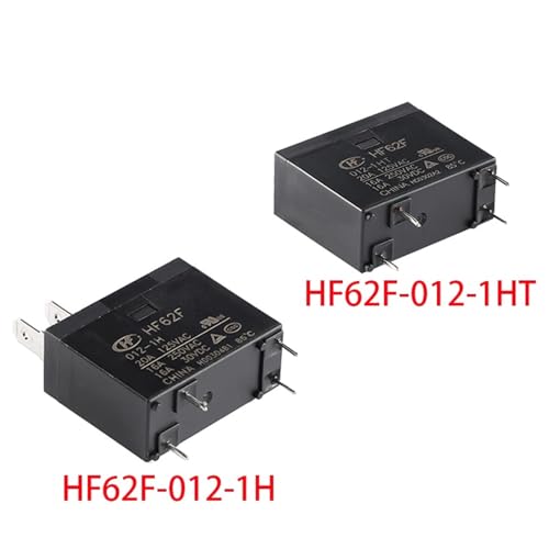 Relé HF62F-012-1HT con aislamiento de alta seguridad 16A 12V CC 2