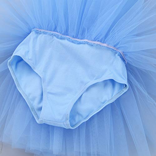 YEAHDOR Vestito da Danza Moderna Bambina Tutu