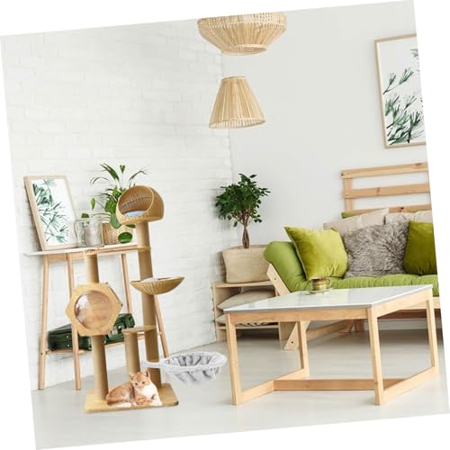Panier de remplacement pour arbre à chat COLLBATH gris clair - 7