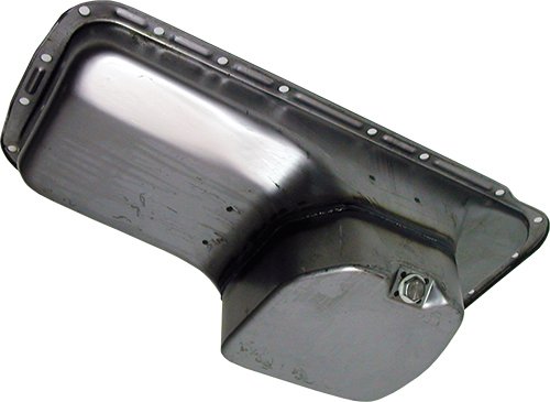Image of Steel Racing Oil Pan Fits 1967-87 Chrysler /Mopar BB 361-383-400-440 & Hemi 426 - 7 Qt Capacity - Raw Steel Finish