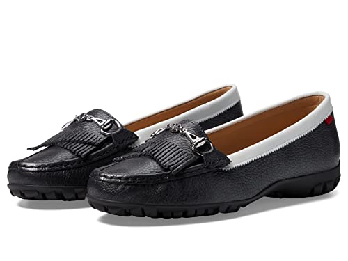 Marc Joseph New York Women's Golf Leather Made in Brazil Lexington Performance Fashion Shoe Moccasin