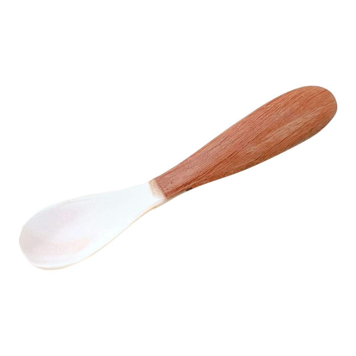 PRETYZOOM Shell Wood Crafted Caviar Spoon Stirring Spoon Restaurant Grade Easy to Clean Present for Friends