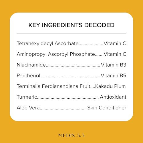 Image of MEDIX Radiant Glow Vitamin C Body Wash W /Niacinamide | Citrus Scented Gentle Body & Face Cleanser For Women, Men, Dry Skin, & Smoother-Looking Skin | Removes Dirt, Oil, & Impurities, 3PC Travel Size