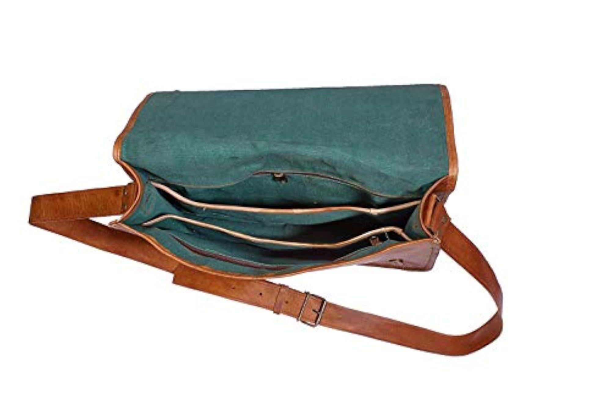 Genuine Leather Messenger Bag for Boys & Girls
