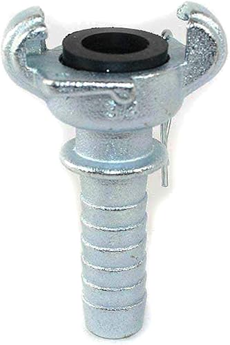 Miniatura 2 de Interstate Pneumatics CU-853 Acoplador de martillo recto de manguera de 34 pulgadas, paquete de 5