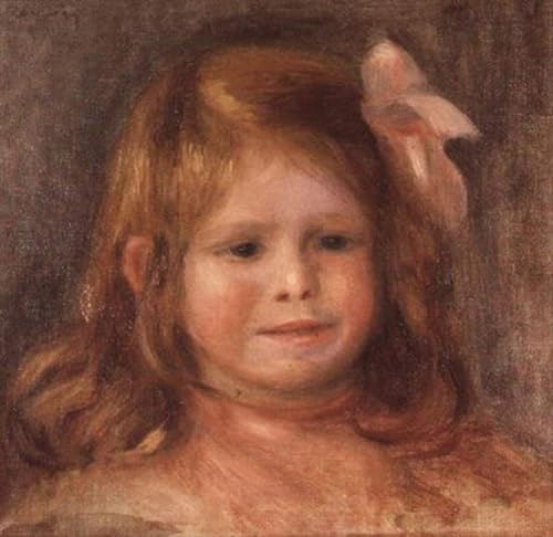 Toile La jeune fille au ruban rose Renoir pour sublimer la décoration du salon