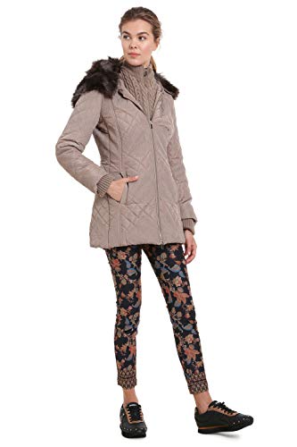 Doudoune Desigual Rembourré Maca taille 40 manteau matelassé noir