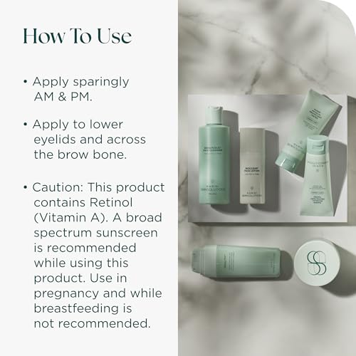 Marini SkinSolutions Age Intervention Eye Cream - Anti-Aging Formula to Visibly Reduce the Appearance of Fine Lines & Wrinkles - Cruelty Free - Made in the USA - 0.5 oz