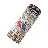 Conjunto de 10 pulseras de la amistad de tejido multicolor, bohemias hechas a mano, pulseras trenzadas con patrón de colores