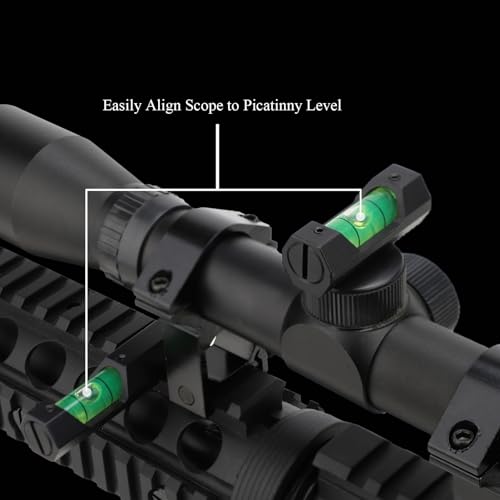 Image of Hawthy Scope Leveling Kit Scope Bubble Level Picatinny Scope Level Magnetic Level Tool Bubble Leveling System