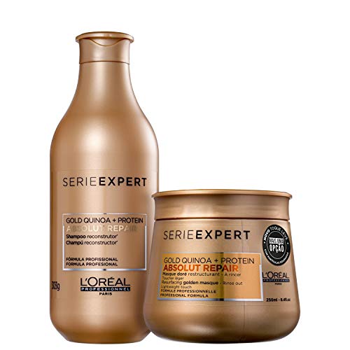 Kit L'Oréal Professionnel Serie Expert Absolut Repair Gold Quinoa + Protein Golden Lightweight (2 p