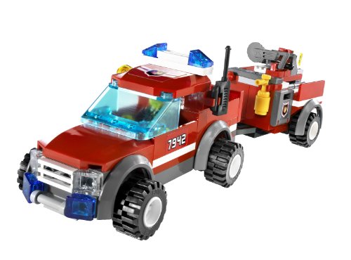 City 7942 - Pick-up dei Pompieri, 5-12 Anni - Lego - Immagine 2