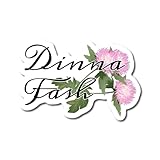 3.5' Dinna Fash Scottish Thistle Scotland Qualiyt laminated Sticker Laptop Decal