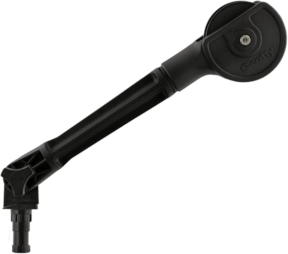 Scotty #749 Trap-Ease Trap Roller without Mount,Silver/Black