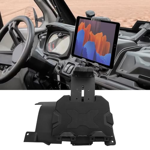 Holder de dispositivos UTV con bandeja antideslizante para salpicadero Defender HD8 3