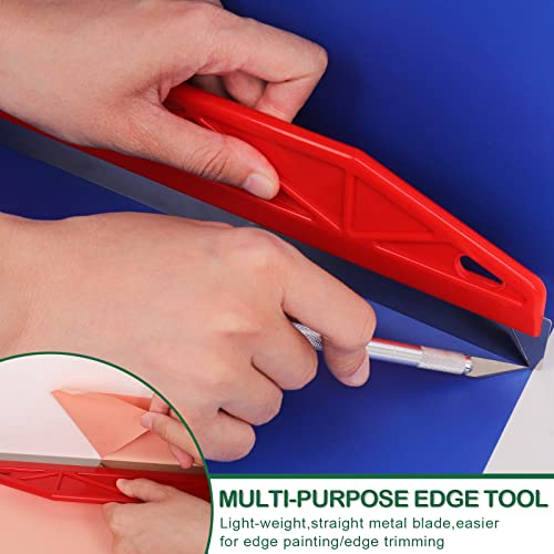 WRAPXPERT Wallpaper Smoothing Tools,Wallpaper Tool Kit with Squeegee Smoother,Seam Roller,Wallpaper Brush for Wallpaper Hanging,Contact Paper,Vinyl Application,Wallpaper Paste - Image 5