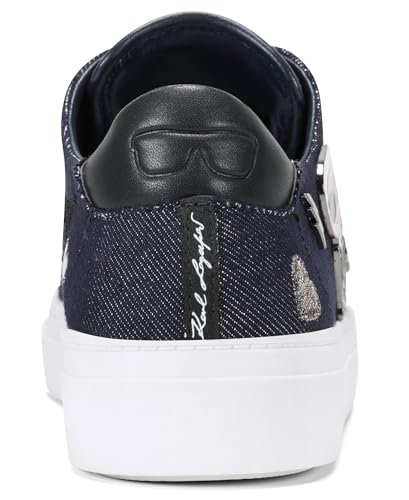 Image of Karl Lagerfeld Women's Cate Pins Lace Up Sneaker