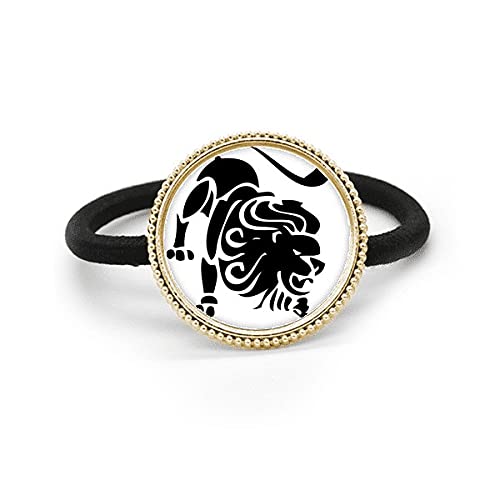 Bandeau cheveux élastique Lion argenté pour sublimer vos coiffures de bureau et de soirée