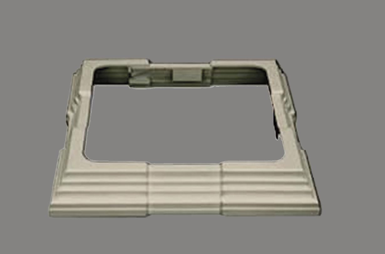 Clay Adjustable (4"6.5") Vinyl 4pc "Porch Post" Trim