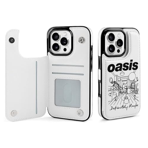 iPhone16Pro用ケース 手帳型 オアシス OASIS バンド スマホケース 財布型 アイフォン16Pro用ケース おしゃれ 軽量 背面 携帯カバー カード収納 スタンド機能 PUレザー 耐衝撃