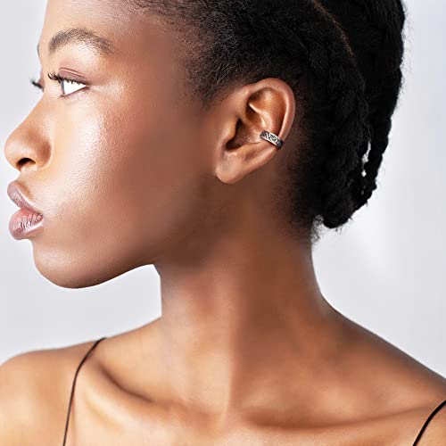 Phnibird Celtic Knot Ear Cuffs For Women Non Piercing 925 Sterling Silver Ear Cuff Earrings For Women Unisex Vintage Irish Celtic #TOP1