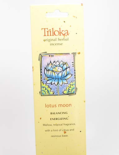 Triloka Incense Lotus Moon, 10 Ct #TOP11