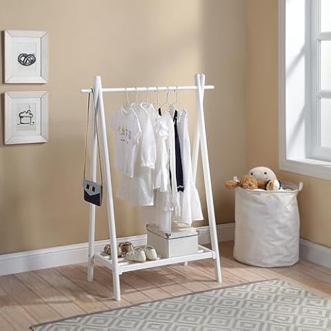 Charles Bentley Large Solid Wood Clothes Rail Cover
