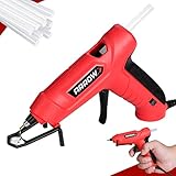 Arrow Mini Hot Glue Gun, Dual Temp Glue Gun Kit with 24Pcs Mini Glue Sticks, High/Low Temp Fast Heating Glue Guns with Stand for DIY, Decoration, Crafts, Quick Repairs