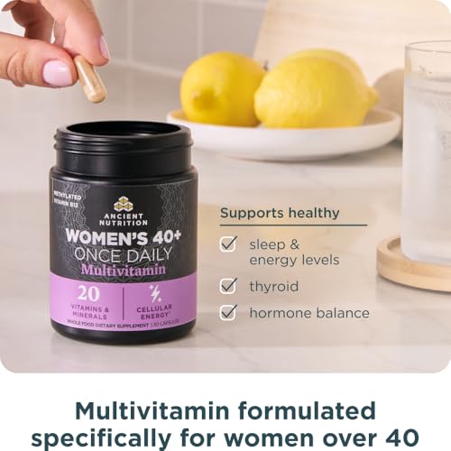 Ancient Nutrition Methylated Multivitamin for Women 40+