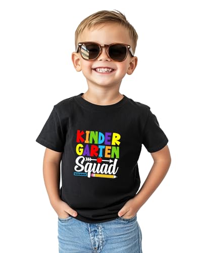 Image of Kindergarten Shirt for Girls Boys Kids Toddler First Day of School Shirts Back to School in My Kindergarten Era Tshirt 2T-7Y