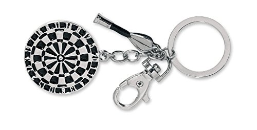 Preisvergleich Produktbild Schlüsselanhänger Diana aus Metall und Dart. mit Öse 1 Stück