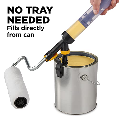 Wagner Spraytech 2419329 PaintStick EZ Roller Paint Roller, Long Handle Extension Roller for Painting Interior Walls and Ceilings by Wagner - Image 3