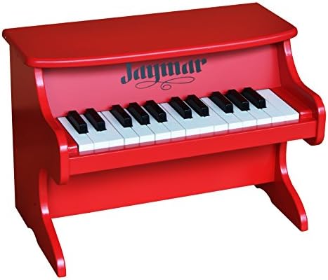 Jaymar 25 Key Table Top Piano (Red)