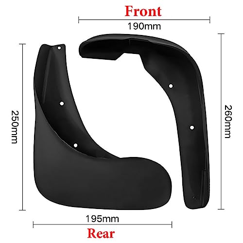Bavettes garde-boue auto pour Xsara Picasso 2000-2012 - 3
