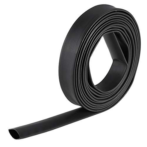 Gaine thermorétractable adhésive double paroi noire 12,7 mm de 3 mètres