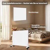 Infrarotheizung Wandmontage 1000W, Geräuschlos und Energiesparend, 10–15 m² – Ansicht 6