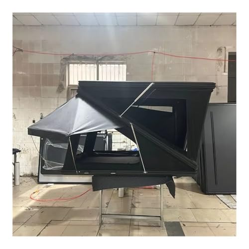 Carpa techo para camping color negro y plateado para 2-3 personas miniatura 2