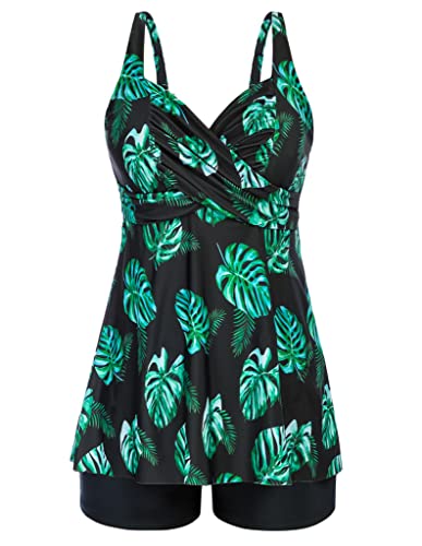 Hanna Nikole Female Große Größen Tankini Two-Piece Bademode Mit Bikini...