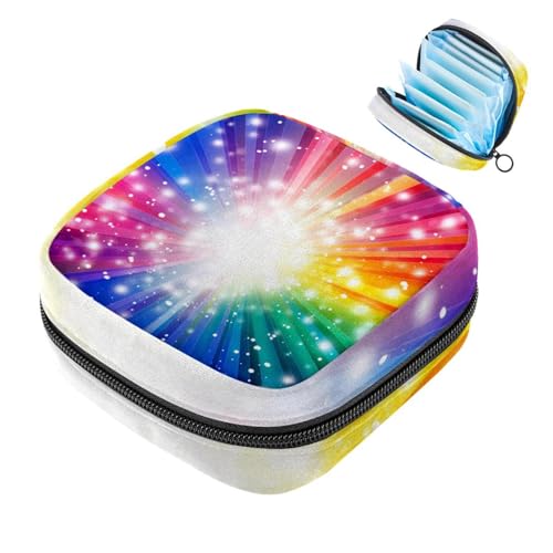 Borsa mestruale,Sacchetto di immagazzinaggio del tovagliolo sanitario,Porta tamponi per borsa, B59h7sc6wpg, 4.7x6.6x6.6 in, Moderna