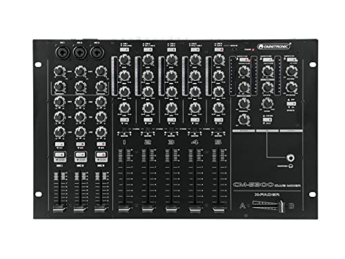 OMNITRONIC CM-5300 Club-Mixer | Professioneller 5-Kanal-Club-Mixer