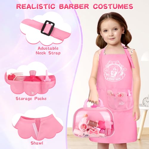 Hapgo HEUSTG024 Girls Beauty Salon Set, Doll Head Hair Stylist Toy Kit thumb #2