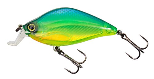 YO-ZURI クランクベイト 3DS フラット 7.5g 55mm ホロチャートライム HCLL