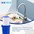 ICEPURE 20" x 4.5" Whole House Pleated Sediment Filter for Well Water,Remove Rust,Chlorine, Replacement Cartridge for ECP5-BB, AP810-2, HDC3001, SPC-45-1005, CP5-BB, ECP1-20BB, S1-20BB,R30-20BB,2Pack