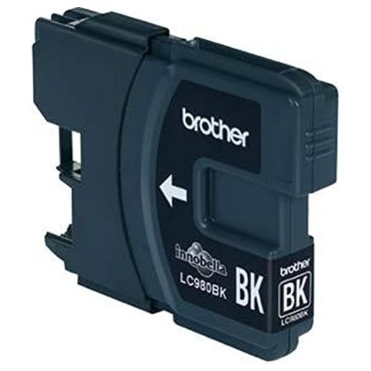 Brother 5832682 Tintenpatrone LC-980BK, schwarz