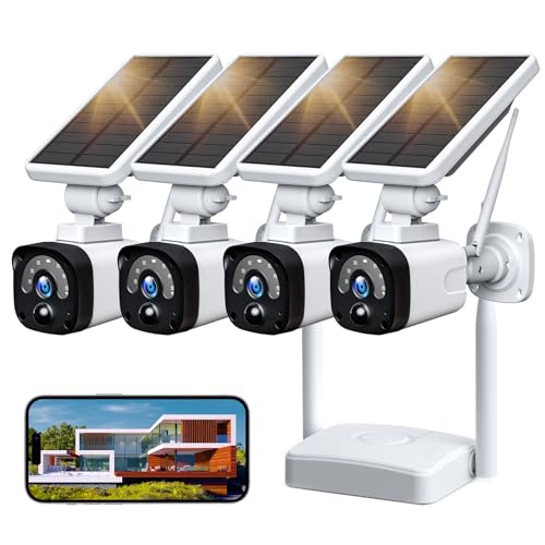 4MP Wireless Outdoor Security Camera System (4-Cam Kit)