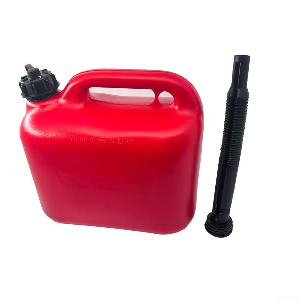 Bidón Combustible HDPE Estable Base Ancha 5 Galones