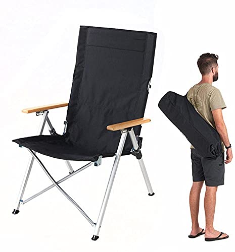 Chaise de camping pliante portable adulte avec dossier 3 positions
