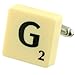 Produktbild Select Gifts Schreiben Scrabble Manschettenknöpfe G (kaufen Sie 2 für eine Manschette links) Wählen Sie Geschenk Tasche